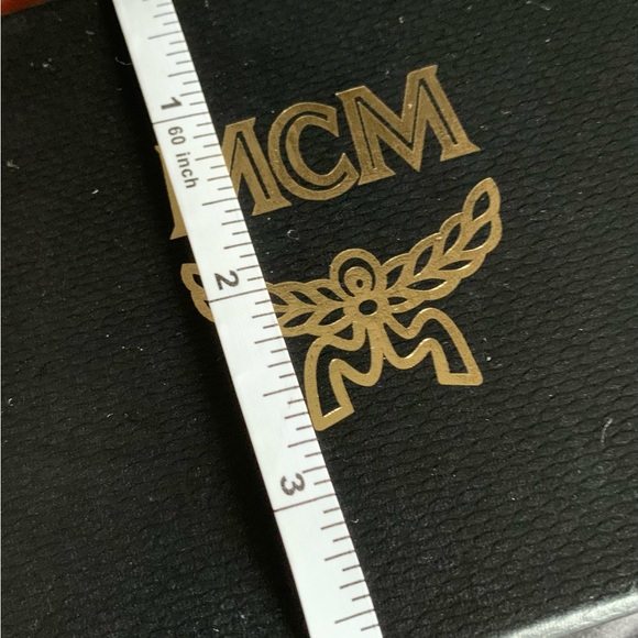 MCM Empty Wallet Box with Dust Bag Black - Picture 6 of 7